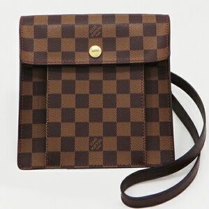 Authentic Louis Vuitton Pimlico Damier Ebene Crossbody Bag